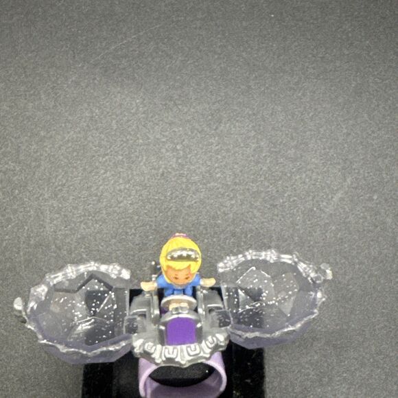 Vintage Polly Pocket “Jewel Surprise” Ring 1993 Blue Bird Toys - Picture 2 of 8